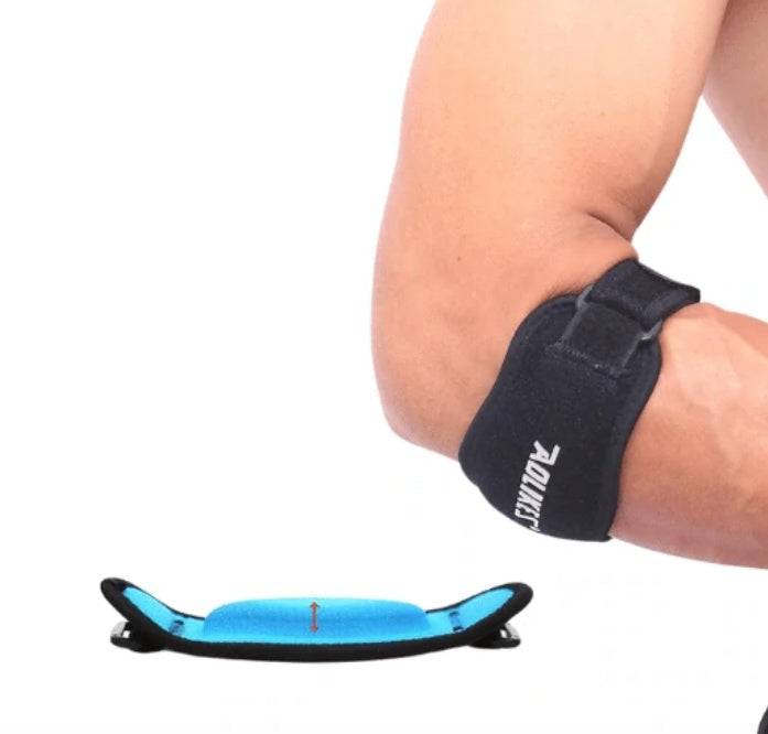 Sports Basketball Elbow Pads Pressurized Tennis Adjustable Elbow Sponge Guards