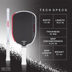 JOOLA Graf Pro 16mm Pickleball Paddle