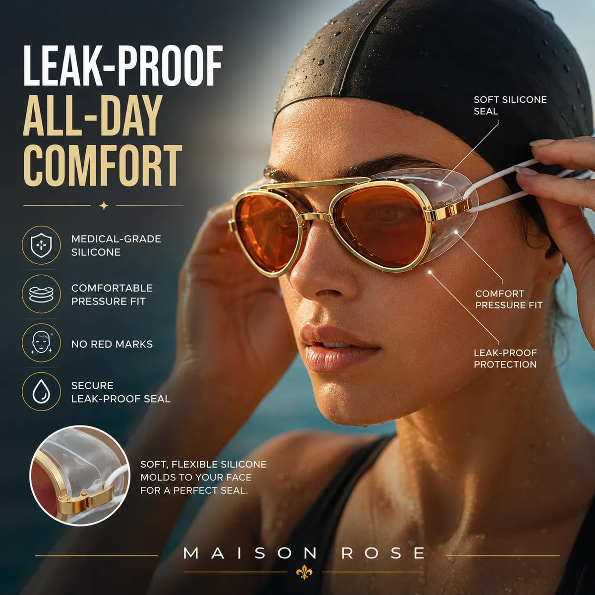 AquaAviator - Anti-Fog Goggles